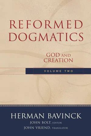 reformed dogmatics pdf